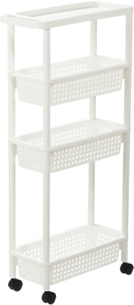 Kệ di động Tokyo (INC, Trắng ngọc)