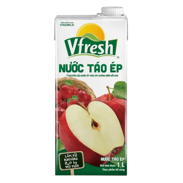Nước Táo Ép VFresh 1L