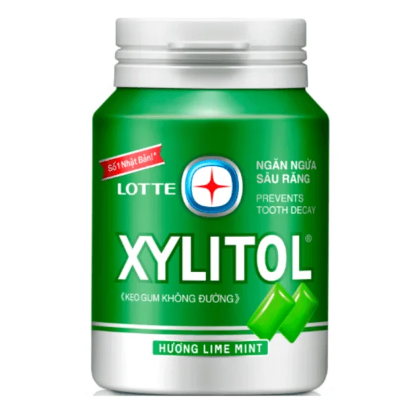 Kẹo Gum không đường Lotte Xylitol Cool 58g