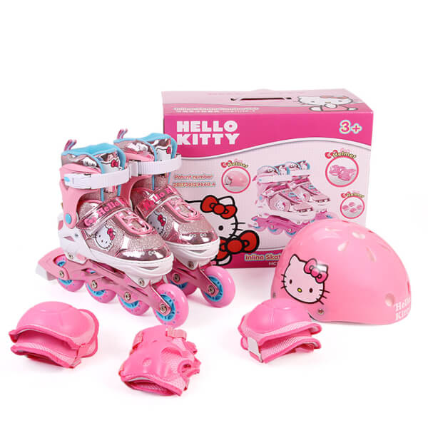 Set giày trượt Patin Hello Kitty - Size 29-33