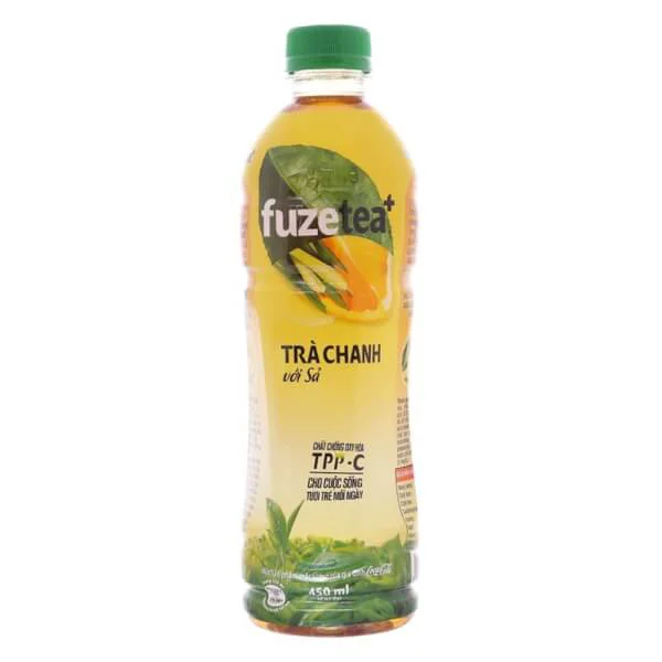 Trà Chanh Sả Fuze tea 450mL