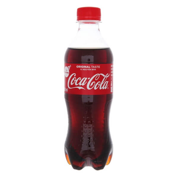 Nước giải khát Coca-Cola vị nguyên bản Chai 390mL