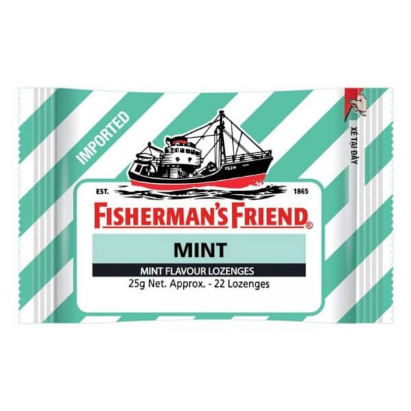 Kẹo Cay Con Tàu Vị Bạc Hà Fisherman’s Friend (25g)