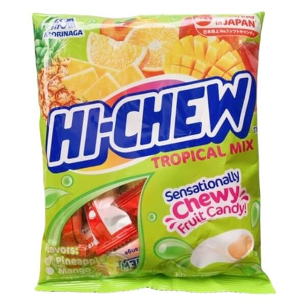 Kẹo mềm Morinaga Hi-Chew vị trái cây nhiệt đới (90g)