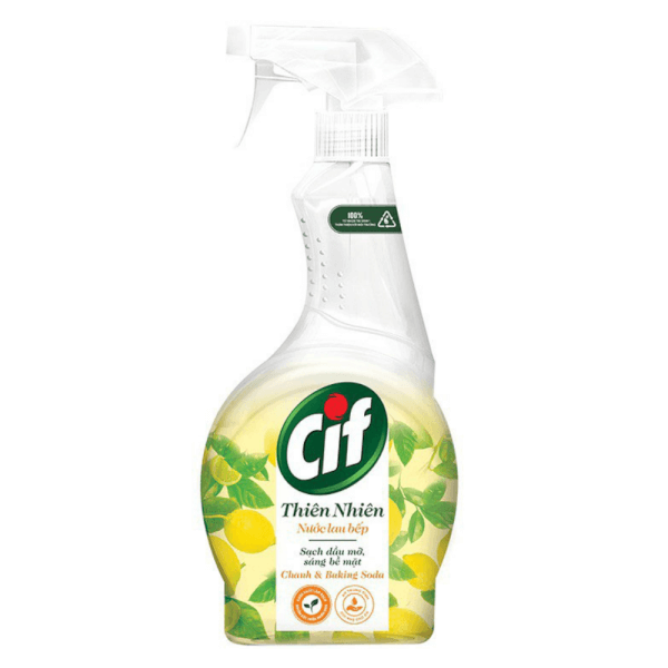 Combo 2 Xịt lau bếp thiên nhiên CIF (500ml)