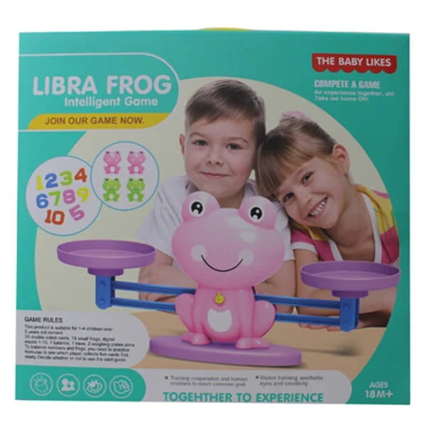 Đồ chơi cân bằng toán học cùng ếch ngộ nghĩnh RFD326701 (Hồng)