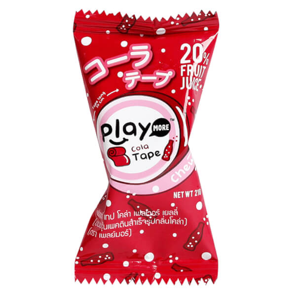 Kẹo dẻo cuộn Playmore vị cola 21g