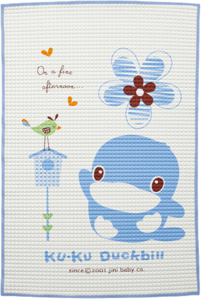 Tấm lót cao su Kuku KU2516 (xanh)