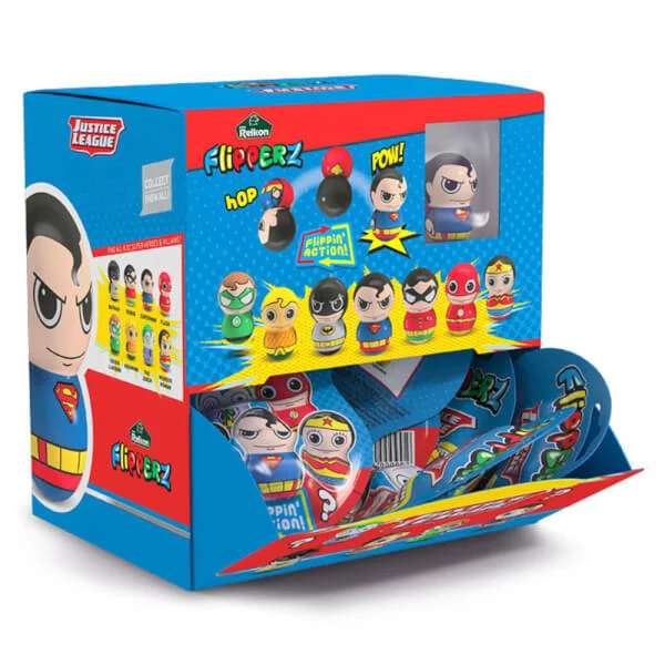 Kẹo Búp Bê Lật Đật Justice League Relkon (1 gói) *giao ngẫu nhiên*