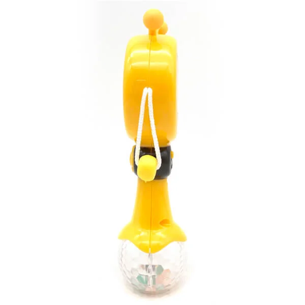 Trống lắc kèm xúc xắc có nhạc JS040544 (Cam)