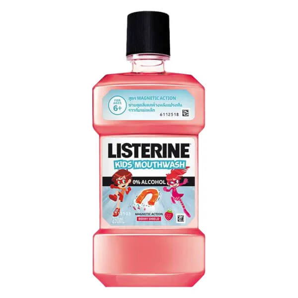 Nước súc miệng cho bé Listerine Kids Mouth Wash 250ml