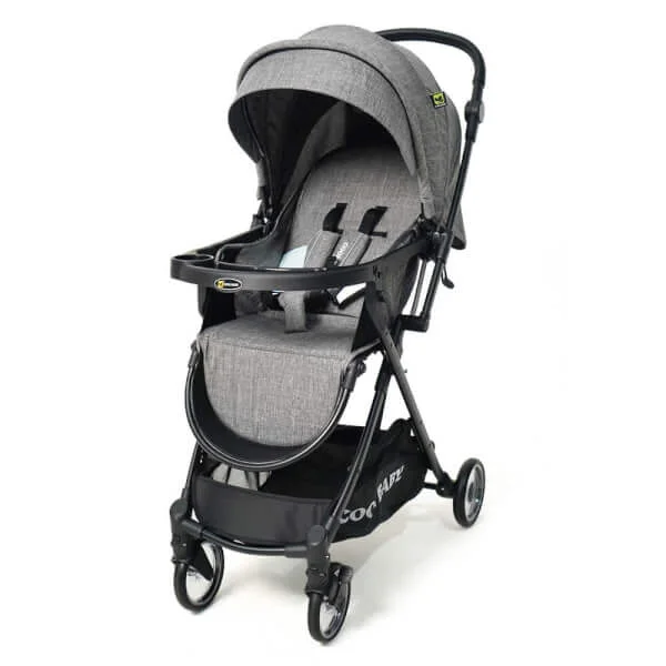 Xe đẩy hai chiều cao cấp Cool Baby màu xám