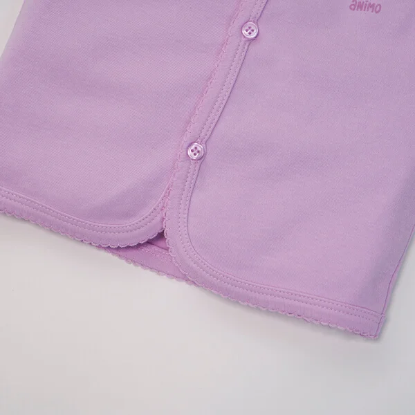 Áo ghi lê sơ sinh Animo I1221040 (0-12M,Tím)