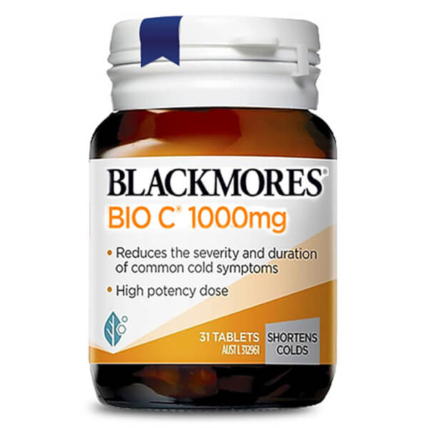 Viên uống bổ sung Vitamin C Blackmores Bio C 1000mg