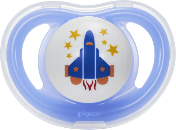 Ty ngậm Mini Light Pigeon size M (6M+, xanh dương)