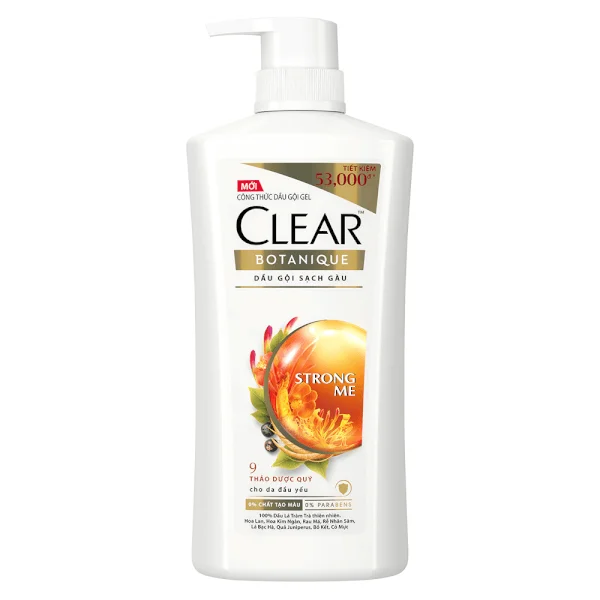 Dầu gội thảo dược Clear 630g