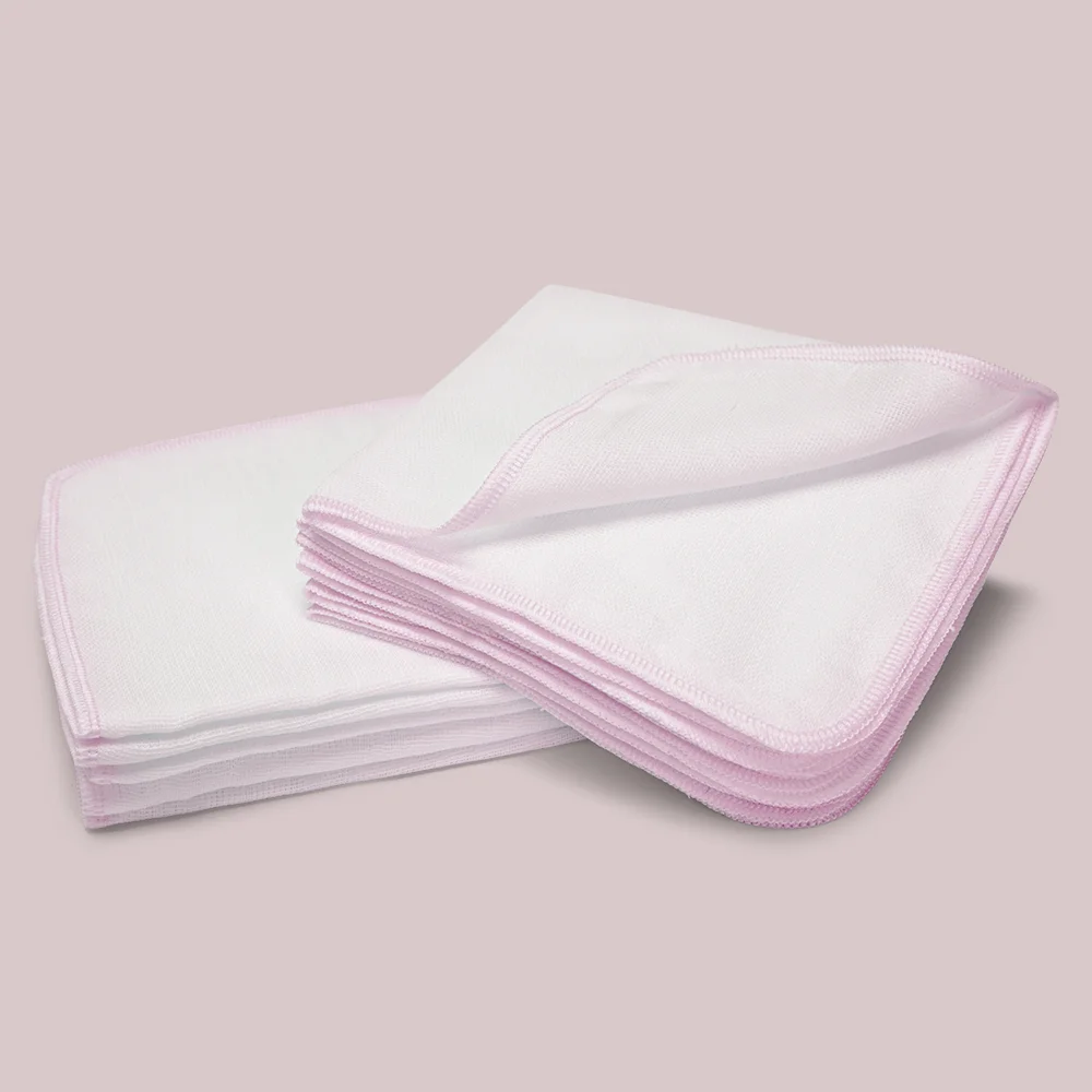 Khăn gạc sữa 4 lớp Animo T2111_NBA001 (25x28cm,10 cái)