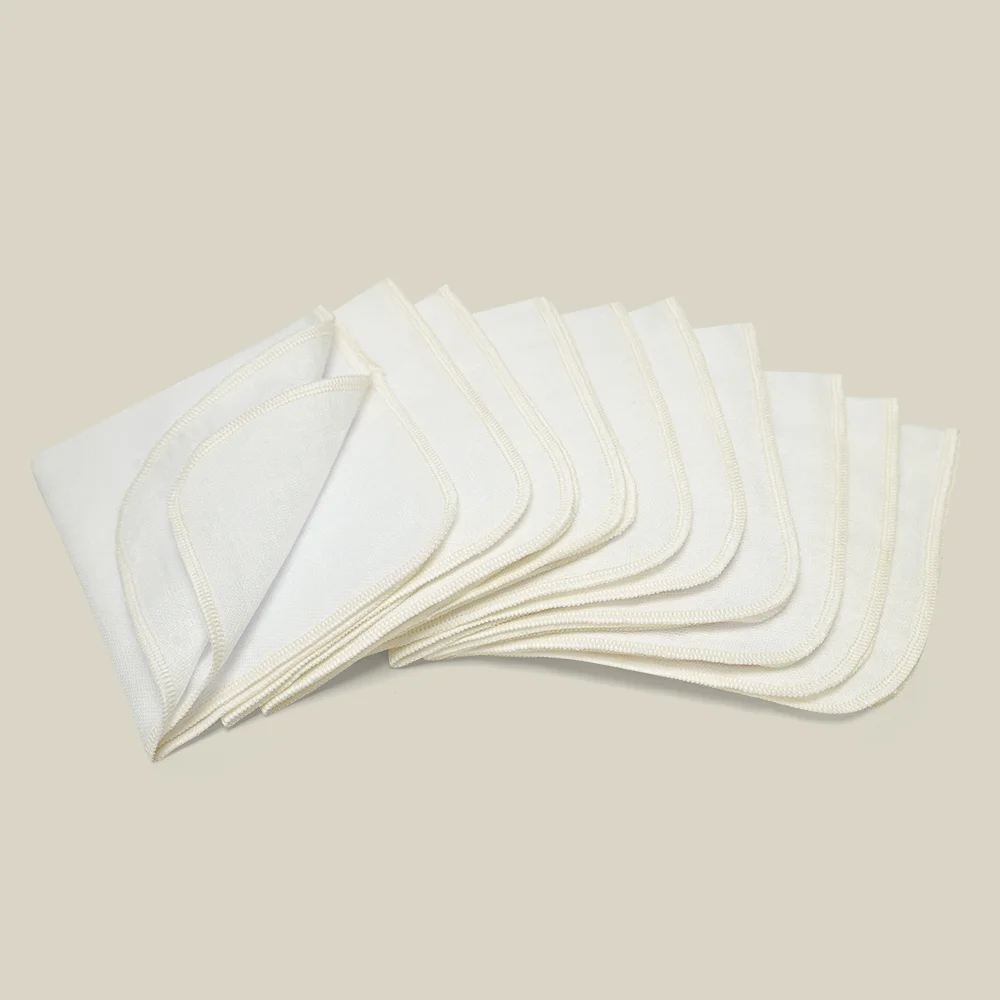 Khăn gạc sữa 4 lớp Animo T2111_NBA001 (25x28cm,10 cái)