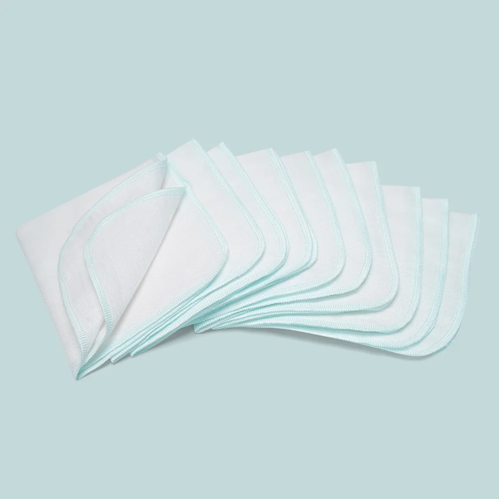 Khăn gạc sữa 4 lớp Animo T2111_NBA001 (25x28cm,10 cái)