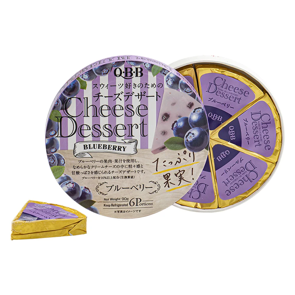 Phô mai cho bé vị việt quất QBB (90g)