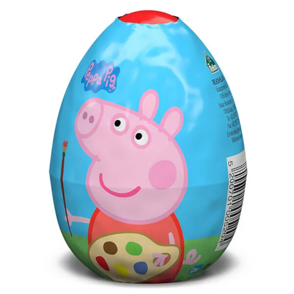 Kẹo Trứng đồ chơi Peppa Pig Relkon (1 quả trứng) *giao hình ngẫu nhiên*