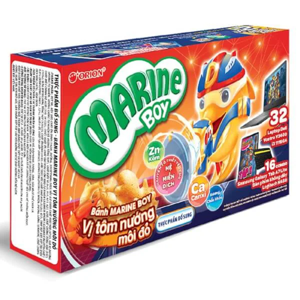 Bánh Marine Boy vị Tôm (35g)