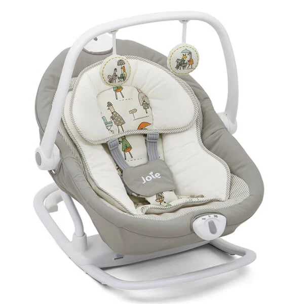 Nôi đưa trẻ em Joie Sansa 2in1 In the Rain
