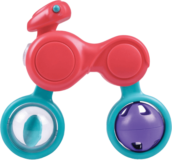 Xúc xắc xe mô tô văn tay cho bé JS049073 (Đỏ)