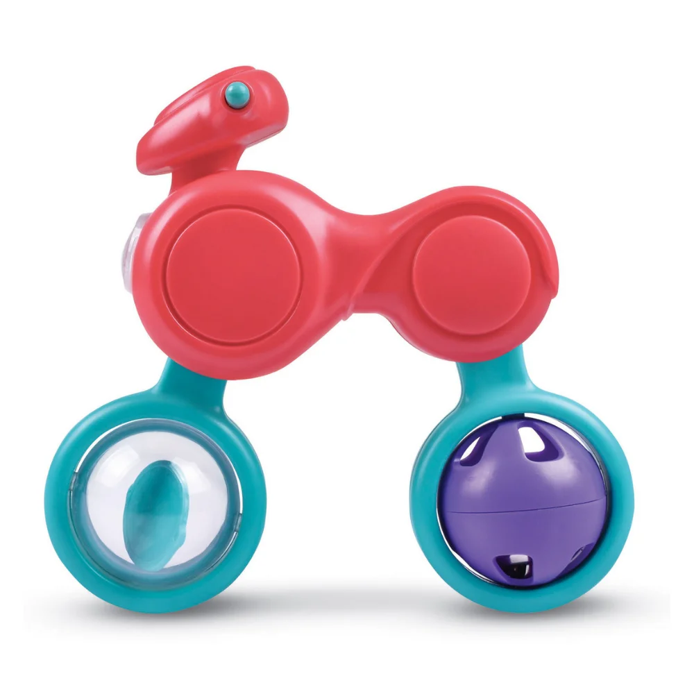 Xúc xắc xe mô tô văn tay cho bé JS049073 (Đỏ)