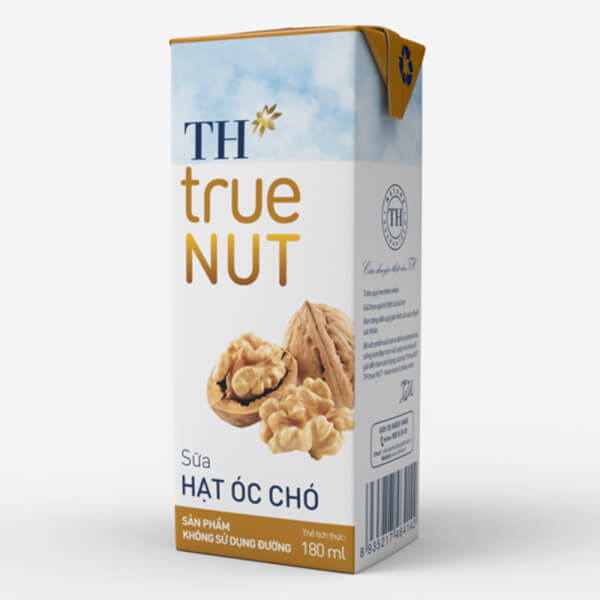 Sữa hạt óc chó TH true Nut 180ml (lốc 4 hộp)