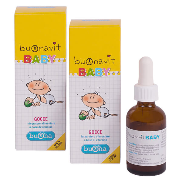 Combo 2 Vitamin nhỏ giọt Buonavit Baby