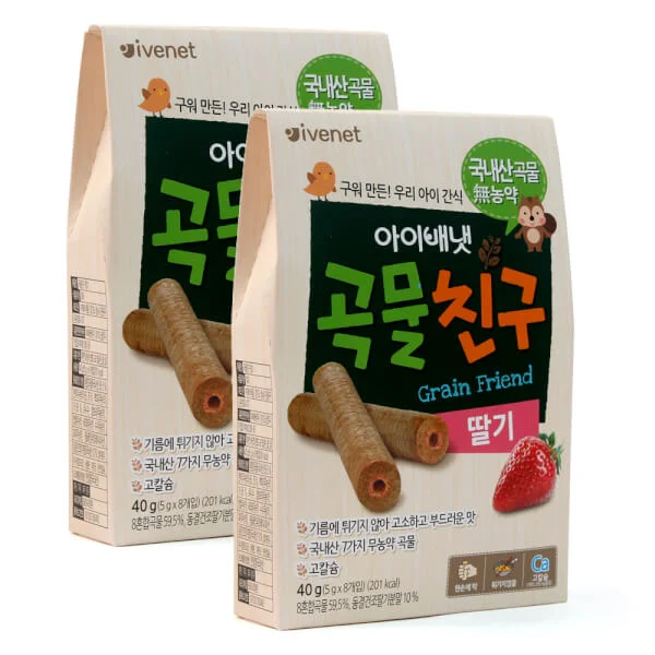 Combo 2 Bánh xốp cuộn Ivenet vị dâu 40g