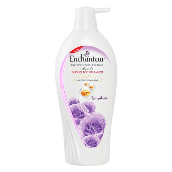 Dầu gội dưỡng tóc siêu mượt Enchanteur Sensation 650g