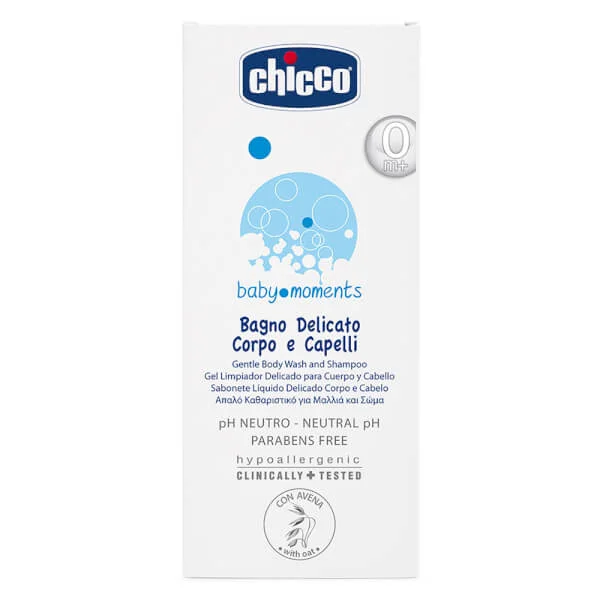 Sữa tắm gội chiết xuất Yến Mạch 0M+ Chicco 200ml