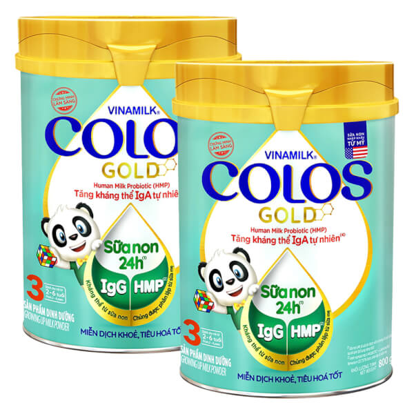 Combo 2 Sữa Vinamilk ColosGold số 3 800g (2-6 tuổi)