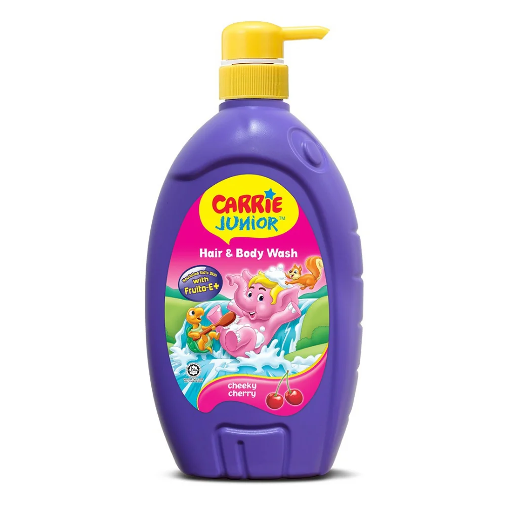 Tắm gội toàn thân Carrie Junior - hương Cherry 700G