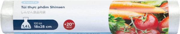 Túi thực phẩm Shinsen 1.4L