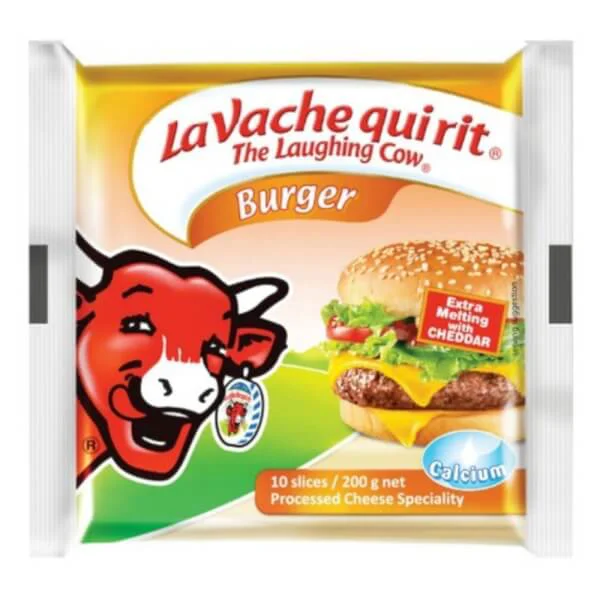 Phô mai Lát Con Bò Cười Burger (200g)