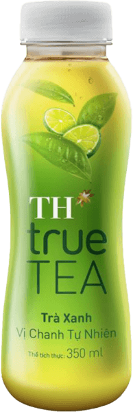Trà Xanh Vị Chanh Tự nhiên TH True Tea 350ml