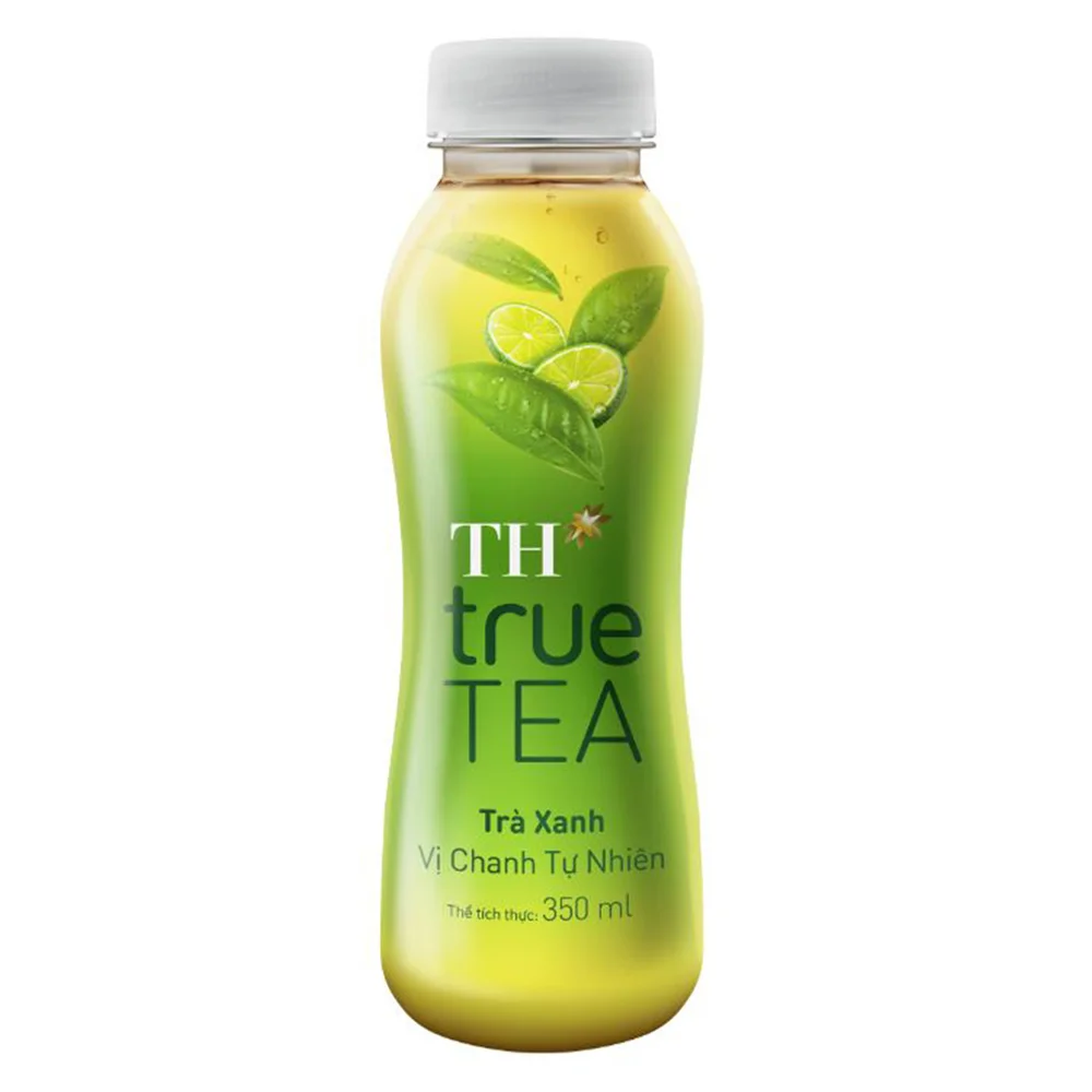 Trà Xanh Vị Chanh Tự nhiên TH True Tea 350ml