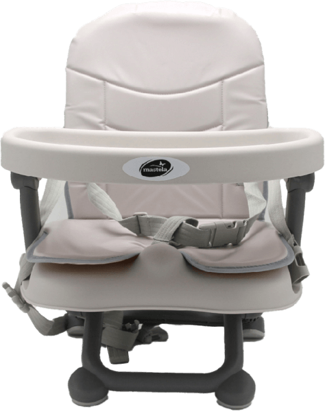 Ghế ngồi ăn du lịch điều chỉnh độ cao Mastela 1013 (màu ghi lót da)