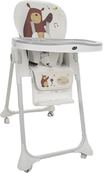 Ghế ngồi ăn cao Mastela 0619 (hình gấu)