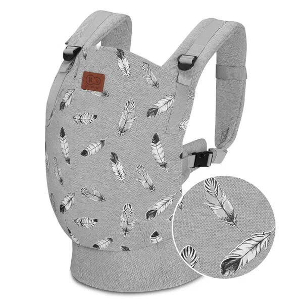 Địu Kinderkraft Milo (màu ghi)