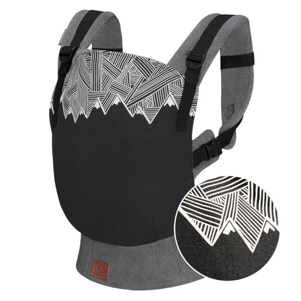 Địu Kinderkraft Milo (màu đen)