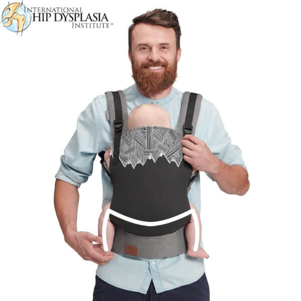 Địu Kinderkraft Milo (màu đen)