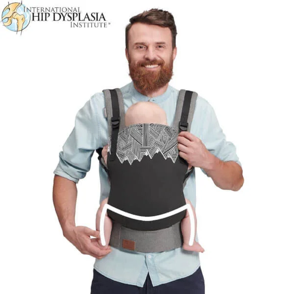 Địu Kinderkraft Milo (màu đen)