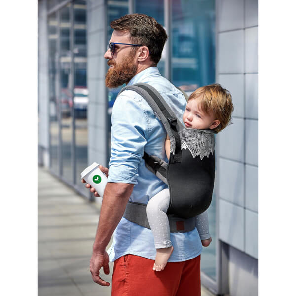 Địu Kinderkraft Milo (màu đen)