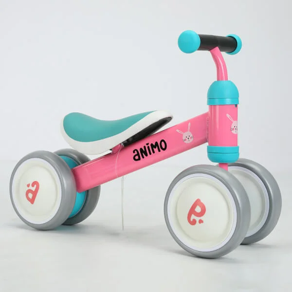 Xe chòi chân, thăng bằng 4 bánh Animo M5910 (Hồng)