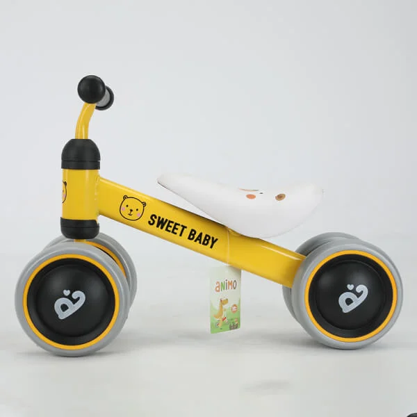 Xe chòi chân, thăng bằng 4 bánh Animo M5910 (Vàng)