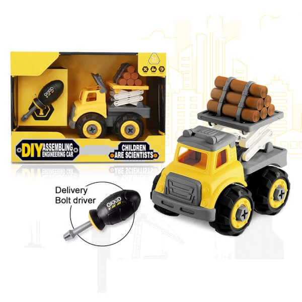 Xe nâng lắp ráp lớn CY189921 (Vàng)